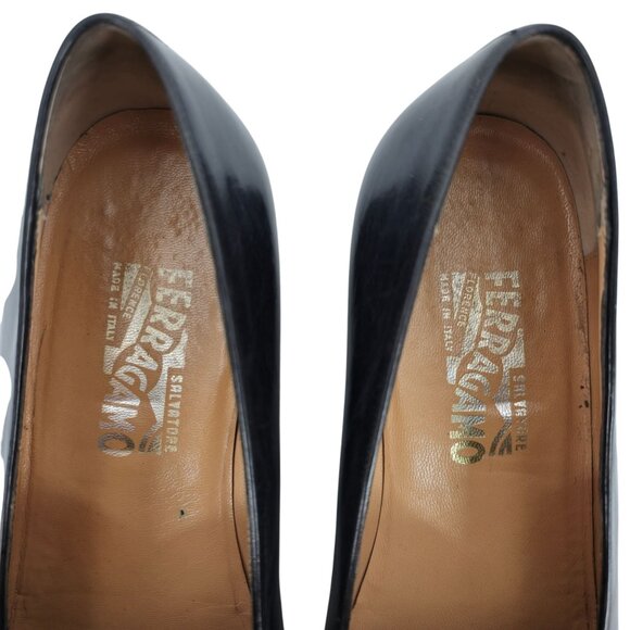 Vintage Salvatore Ferragamo Exotic Ostrich Leg Tassel Dress Loafer Men 9EE Italy main image 5